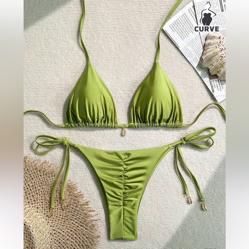 Brand NEW Women's Green Bikini Set